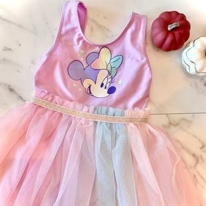 NWOT Cat & Jack 2T girls Minnie Mouse tulle dress
